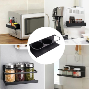 Support de rangement magnétique robuste pour gobelets et bouteilles d'eau pour réfrigérateur, salle de bain et armoire - Organisateur de gobelets Stanley - Product Image 3