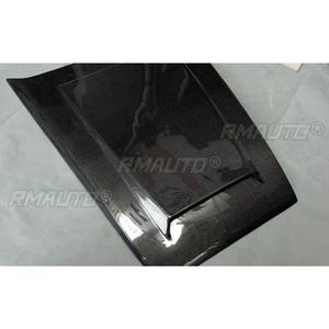 Cubierta de motor con apariencia de fibra de carbono real para Ford Mustang 2015-2017, kit de carrocería, accesorios para automóvil - Product Image 4