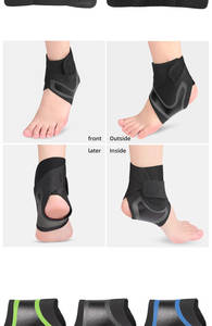 Penjepit pergelangan kaki kustom Neoprene dapat diatur sakit ligamen tahan air - Product Image 6