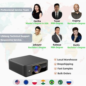 Proyektor AUN U002 <span class=keywords><strong>Android</strong></span> 12 <span class=keywords><strong>3</strong></span>+32GB Fokus Otomatis Full HD 4K Proyektor Video LED Home Cinema Pendidikan Bisnis Penggunaan Luar Ruangan OEM - Product Image 6