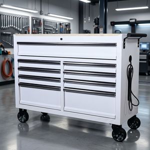 Armoire à outils roulante en acier empilable à conception séparée, avec compartiments supérieur et inférieur détachables, acceptant les commandes d'armoires de rangement personnalisées OEM - Product Image 2