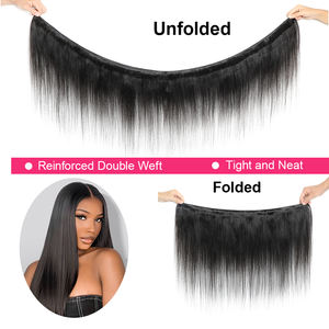 Lots de Cheveux Humains Raides de Fabrique en Gros, 100% Cheveux Vierges Naturels, 10~30 Pouces, Prêts à Expédier - Product Image 5