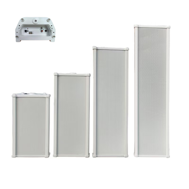 30W/60W  Waterproof Outdoor Column Speaker Audio Speaker for School