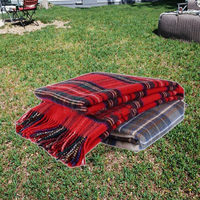 Professionnel australien 100% laine jeter couverture solide Plaid Style tissé Techniques fiable maison cadeau de l'usine approvisionnement direct
