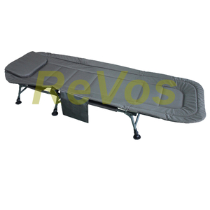 Revo-Silla de cama para <span class=keywords><strong>pesca</strong></span> de carpa, asiento con pies giratorios de barro - Product Image 1