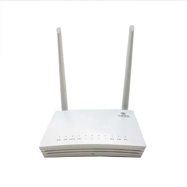 Used GPON ONU GM220-S 1GE+3FE LAN Port +2.4G WIFI 2dbi WIFI ONU ONT GEPON ONU for FTTH Similar to HG8346M 8245A 8145C