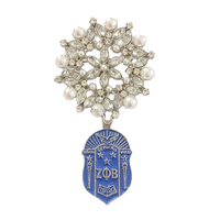 Nieuwe frisse legering strass prachtige druivenbroche kinder dames bruiloft banket high-end luxe cadeau sieraden jas
