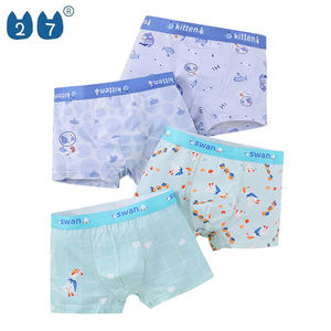 Niños 3-15 años bebé grande pequeño mediano algodón Boxer niño dibujos animados niño ropa interior para chico - Product Image 1