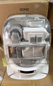 Commercial Floor Scrubber ROMO S/A /P Rubber 25000 Pa Suction Millimeter-Level Obstacle Sensing 4L Clean Water Tank <b>5000mAh</b> - Product Image 2