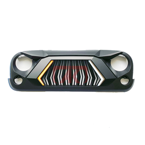 JL Grill à Jk Front Shark Grill furious Grill pour <span class=keywords><strong>Jeep</strong></span> Wrangler JK 2007-2018 - Product Image 2