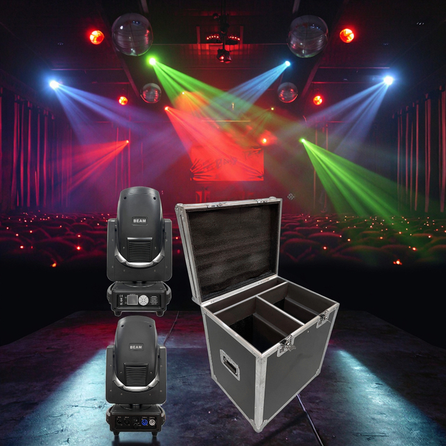 295 Beam Moving Head Incandescent Light 14R Sharpy Double Prism Big Beam 16CH 5000K Daylight Stage Lighting Disco DJ Lamp DMX