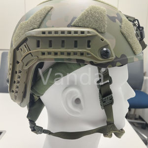 戦術的なカモフラージュカスタムケブラーヘルメットFASTハイカット戦術的なヘルメット - Product Image 1