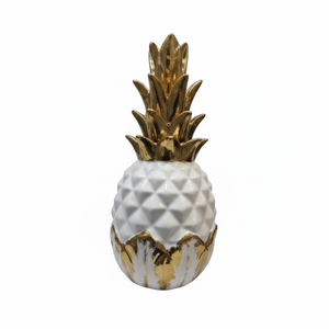 Oro bianco 135x135x30cm ornamento decorativo in ceramica per la decorazione della casa bellissimo accento in ceramica per lo spazio vitale - Product Image 1