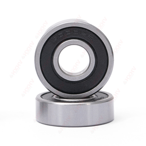 6002 2RS ZZ Acero cromado Tamaño 15x32x9mm Rodamiento rígido de bolas de una sola fila - Product Image 4