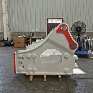 Marteau d'excavatrice amortie par vibration de 25 tonnes brise-pierre hydraulique pour le moulin LC65 d'excavatrice - Product Image 1