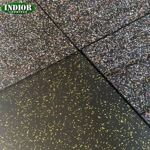 Thời trang hàng đầu mật độ cao 15mm EPDM cao su sàn cuộn chống trượt Interlock phòng tập thể dục Gymboree gạch cho sân chơi ngoài trời cao - Product Image 6