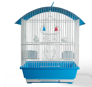 Jaula para Pájaros en Oferta, Jaula Metálica para Pájaros Pequeños y Loros, Jaula de Cría Tipo Villa Pequeña - Product Image 6