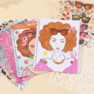 Kit de Juguetes de Pegatinas Reutilizables DIY, Libro de Actividades de Decoración de Joyas y Vestidos Elegantes para Niñas - Product Image 2