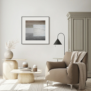 FLOLENCO nordico minimalista pittura astratta su tela decorazione per la casa personalizzata arte della parete stampata nuda linea disegno all'ingrosso - Product Image 1