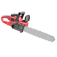 Outils électriques 42V tronçonneuse sans brosse Machine de découpe de bois batterie au Lithium Portable 16 pouces élagage grande scie à chaîne