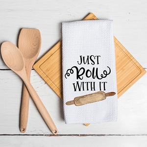 ผ้าเช็ดครัวตลก Pun, อย่าไปเบคอนหัวใจของฉันผ้าเช็ดตัวแสนประหลาดของขวัญพิธีขึ้นบ้านใหม่ - Product Image 6