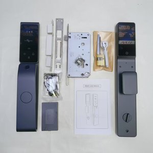 Chất lượng cao hoàn toàn tự động tuya thông minh khóa cửa lòng bàn tay mặt công nhận không thấm nước an ninh thông minh chữ số khóa cho 6068/85 Lỗ mộng - Product Image 6