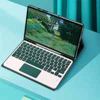Untuk Samsung Tab Case Keyboard S6 Lite A7 10.4" A8 10.5" S7 S8 11" S7 FE S8 Plus 12.4" S8 Ultra 14.6'' Penutup Tablet Dengan Slot Pena