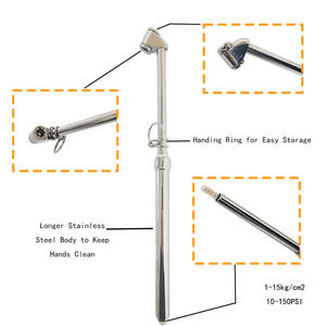 Válvula de Aire Profesional para Neumáticos con Diseño de Doble Cabezal - Construcción Metálica Resistente para Mayor Durabilidad - Product Image 3