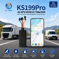 Keson KS199Pro Traceur GPS 4G LTE Antivol avec Coupure à Distance, Relais, SOS, GPS, BDS, Gestion de Flotte, Localisateur OEM, Vente en Gros