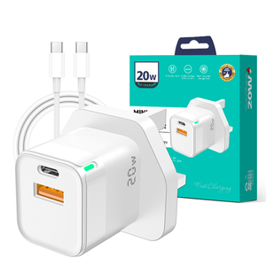 Bộ sạc nhanh 20W Type-C USB Supervooc dành cho <span class=keywords><strong>iPhone</strong></span> 13 14 15 16 Pro Max, bộ sạc Apple - Product Image 1