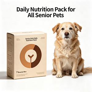 Integratore Nutrizionale Quotidiano per Cani e Gatti Anziani, Compresse Multivitaminiche con Condroitina e Probiotici, Assorbimento Rapido, Supporto per Articolazioni, Cuore, Fegato e Reni - Product Image 1