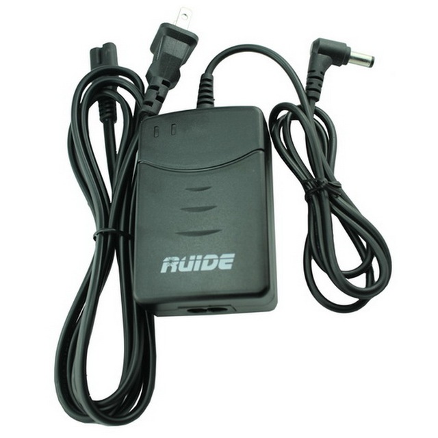 Ruide RC-20A Black Plastic Charger for RB-30 Battery RTS-820/850 Series Surveying Total Station with 1 Year Warranty