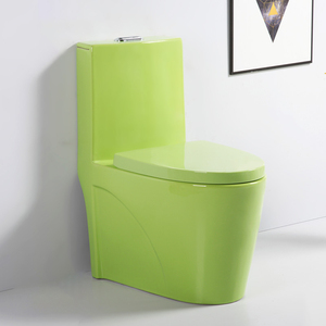 Colorful Sanitary Ware Sky Blue <strong>Black</strong> Bathroom Commode Ceramic One Piece Wc Colored <strong>Toilets</strong> Bowl - Product Image 3