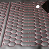 Coussins de chaise et sièges de voiture haut de gamme en cuir PU écologique avec perforations uniques, imperméables, pour la couture et la broderie