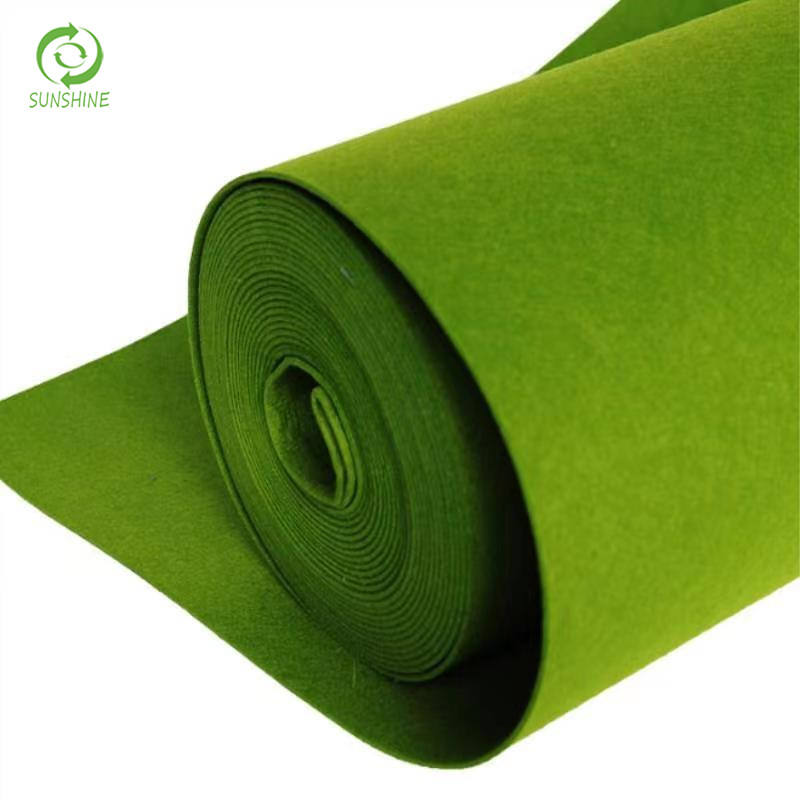 Best Selling Hard Soft Needle-punch 100% Polyester Nonwoven Felt Fabric Roll Sheet For Car Automotive Industry