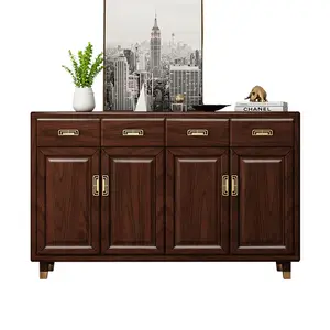 Chinese style shoe cabinet living room household large-capacity storage shoe cabinet porch locker for entrance