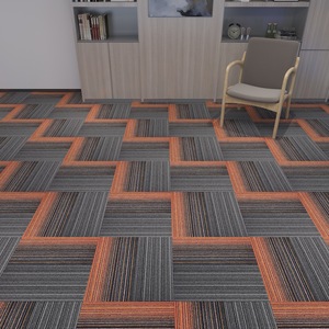Chất lượng văn phòng thương mại trang trí gạch thảm thời trang phổ biến nhà Thảm gạch cho sàn thương mại Thảm 50*50cm - Product Image 4