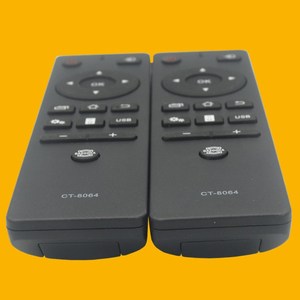 Télécommande à perles de cristal CT-8064 pour téléviseur LCD Toshiba 15,2x4,3x2,3cm, code roulant noir - Product Image 4