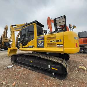 Excavatrice sur chenilles hydraulique Komatsu PC240LC d'occasion de haute qualité, 24 tonnes, PC240-8, PC240LC-8, équipement de grande machinerie d'occasion - Product Image 3