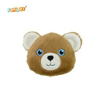 Jouets pour chiens en peluche qui couinent, doux et froissés, avec un nouveau thème hivernal et un design d'animaux mignons, fabriqués sur mesure par Famipet