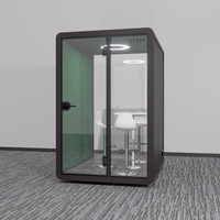 Cabine insonorisée individuelle pour bureau, hôtel, salle de sport - Pod de bureau modulaire moderne en alliage d'aluminium pour clients professionnels