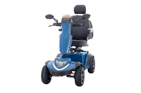 Nuevo Diseño R4SE, Scooter Eléctrico Ligero y Elegante de Cuatro Ruedas para Adultos con Discapacidad