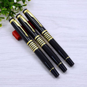 Nouveau style de stylo à encre gel en métal épais avec logo personnalisé - Product Image 2