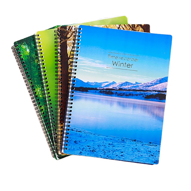Оптовая продажа, канцелярские товары в твердой обложке, индивидуальная композиция, тетрадь на спирали A4 с индивидуальным логотипом