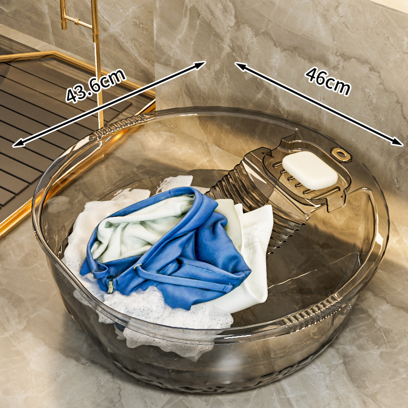9790 laundry large round basin-gray