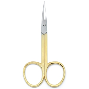 <b>Nail</b> <b>Scissor</b> Custom Design Sharp Edge Slim Cuticle <b>Scissors</b> Gold Handle Stainless Steel Beauty Personal Care Cuticle <b>Scissors</b> - Product Image 3