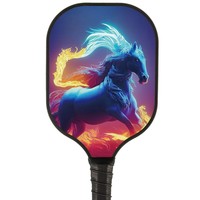 Vente directe d'usine pour la raquette de Pickleball en fibre de verre série Zodiac 16mm emballage personnalisé Durable