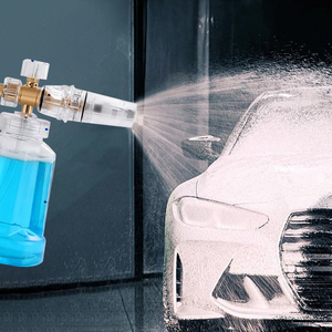 Canon à mousse adapté aux nettoyeurs haute pression Pistolet à mousse à neige Pistolet à mousse livré avec une buse réglable à couplage rapide de <span class=keywords><strong>1</strong></span>/4" - Product Image 6