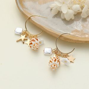 Orecchini da donna in stile barocco con frange di fiori colorati alla moda orecchini pendenti - Product Image 2