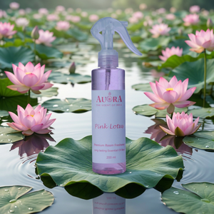 Etiqueta personalizada Pink Lotus Room Ambientador Spray 200 ml Líquido a base de aceite esencial de larga duración para el hogar Zapato de coche Precio de fábrica - Product Image 1